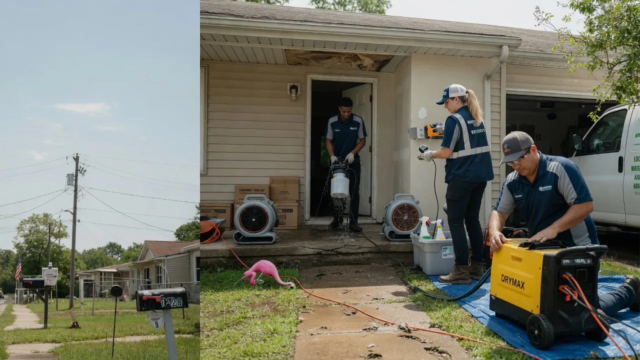Storm Damage Water Removal in Blue Hill, NE near me